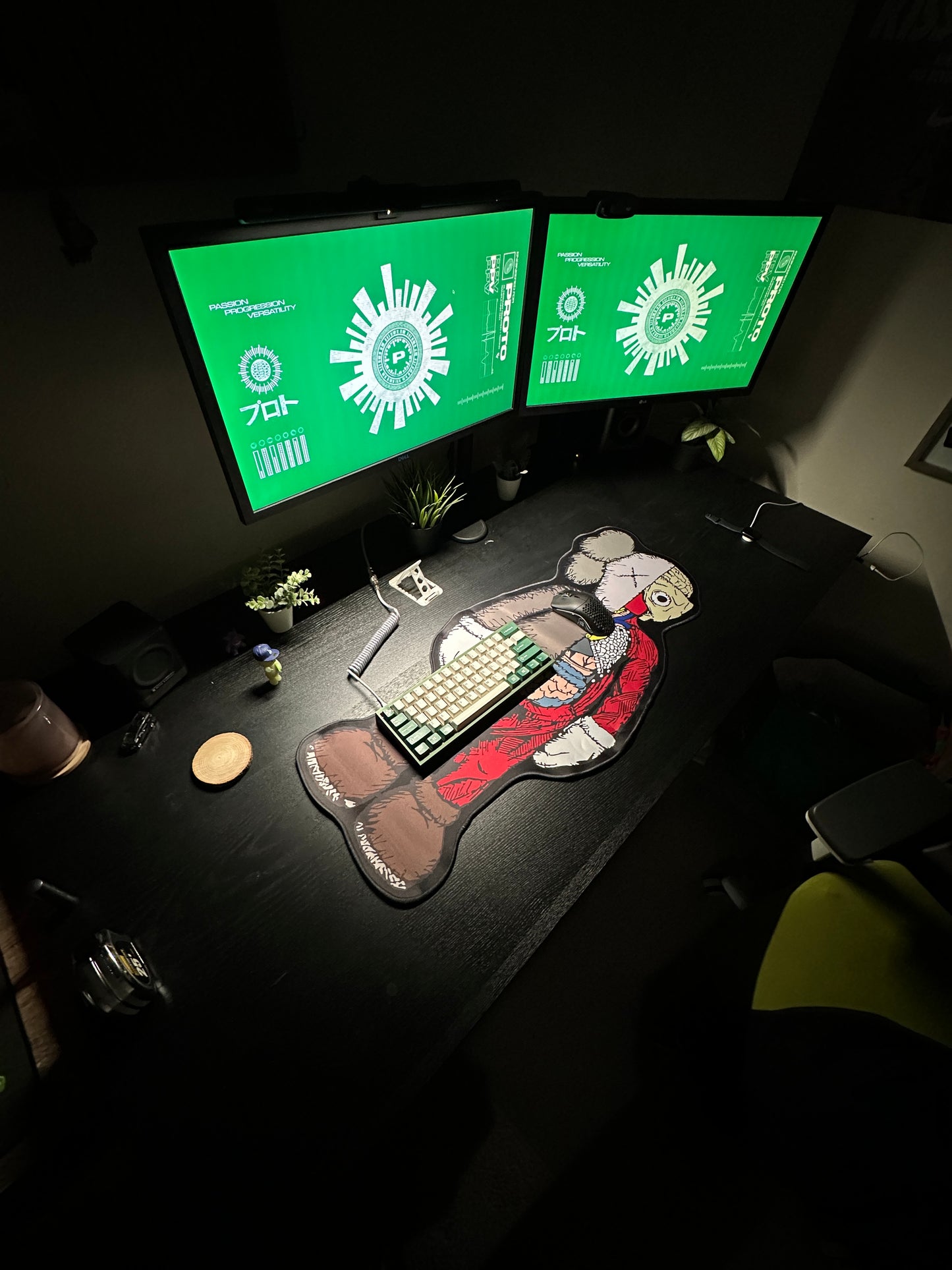 Kaws Companion - Anatomy Deskmat XL | 35” x 15.5”