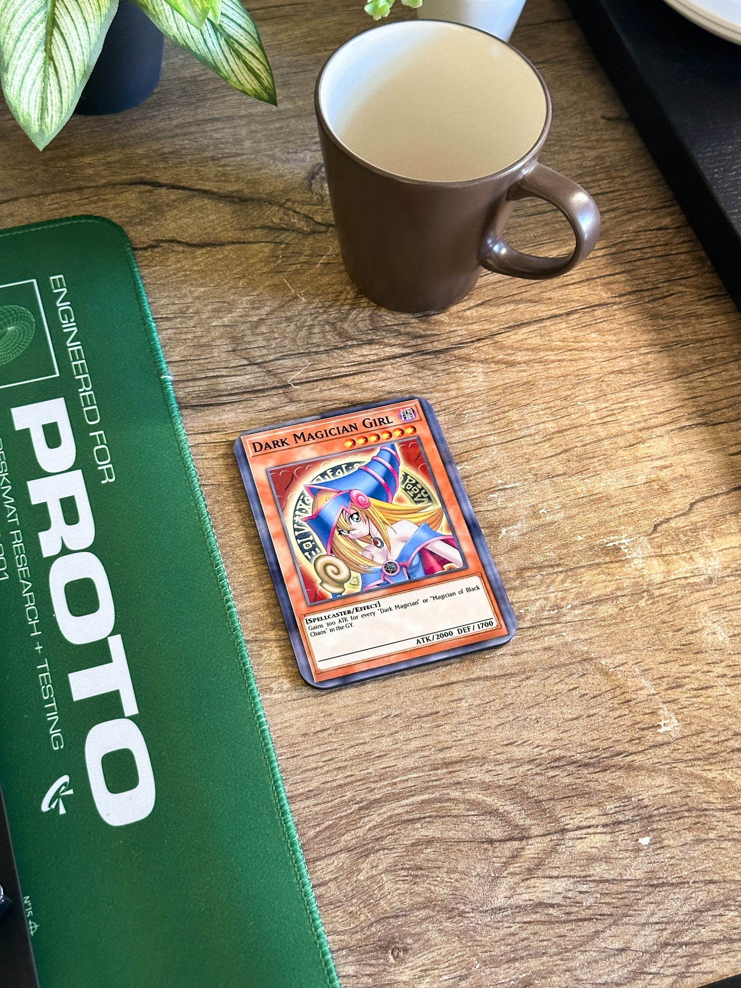 Anime Coaster Set, Wooden Coasters with Gloss Finish.