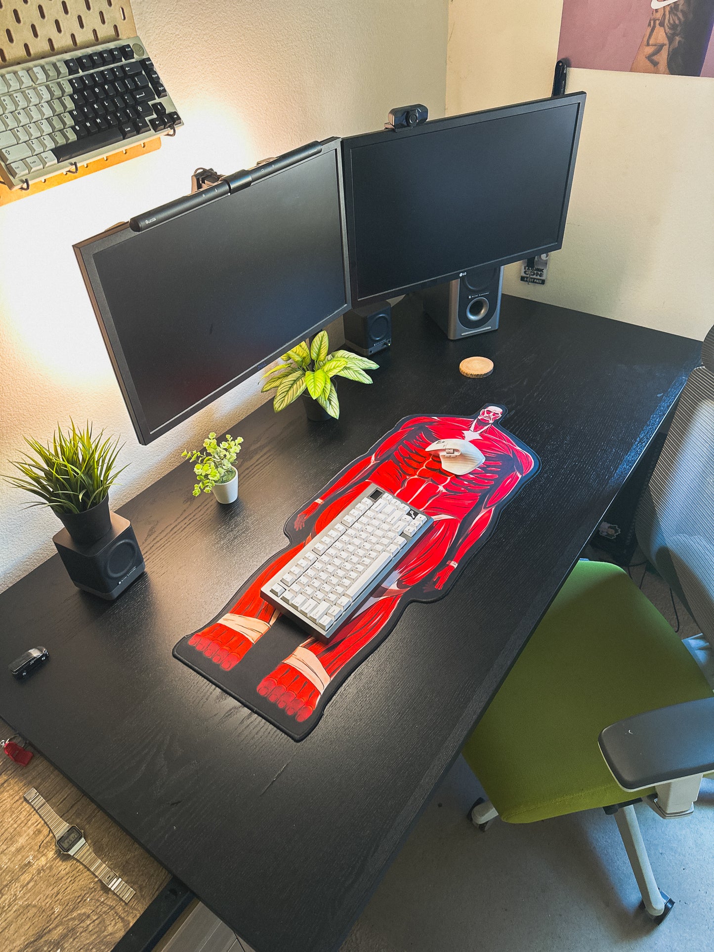 Colossal Titan Deskmat | 90x40cm, Die Cut, Anime Inspired
