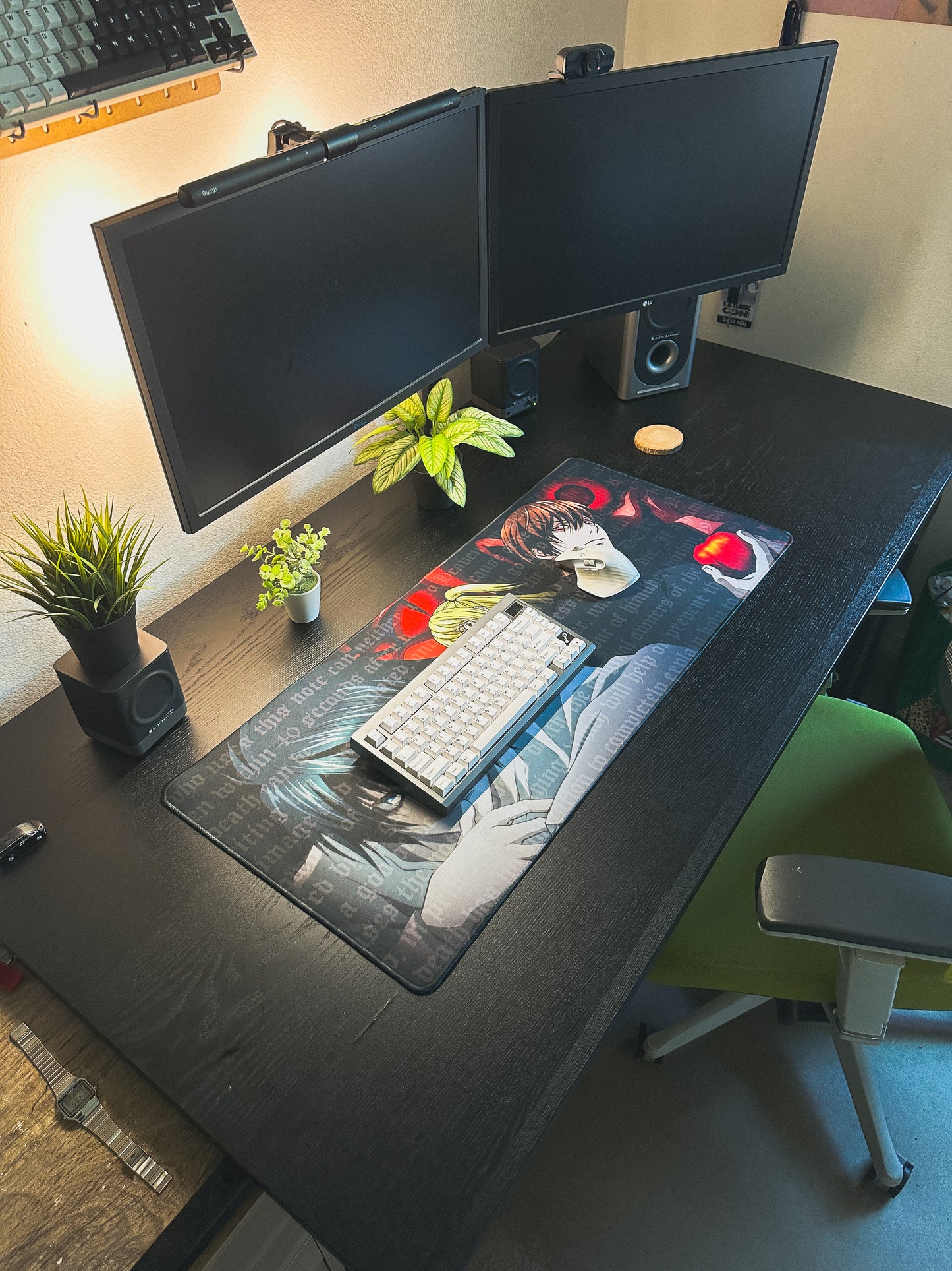 Death Note Script Deskmat | 90x40cm | Anime Inspired