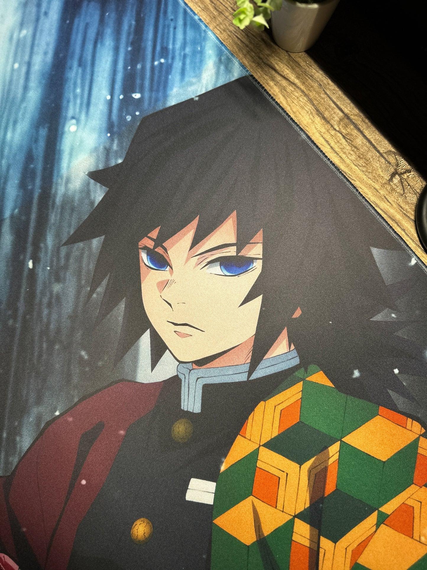 Demon Slayer | Giyu Mousepad XL - Anime Deskmat, TCG Playmat