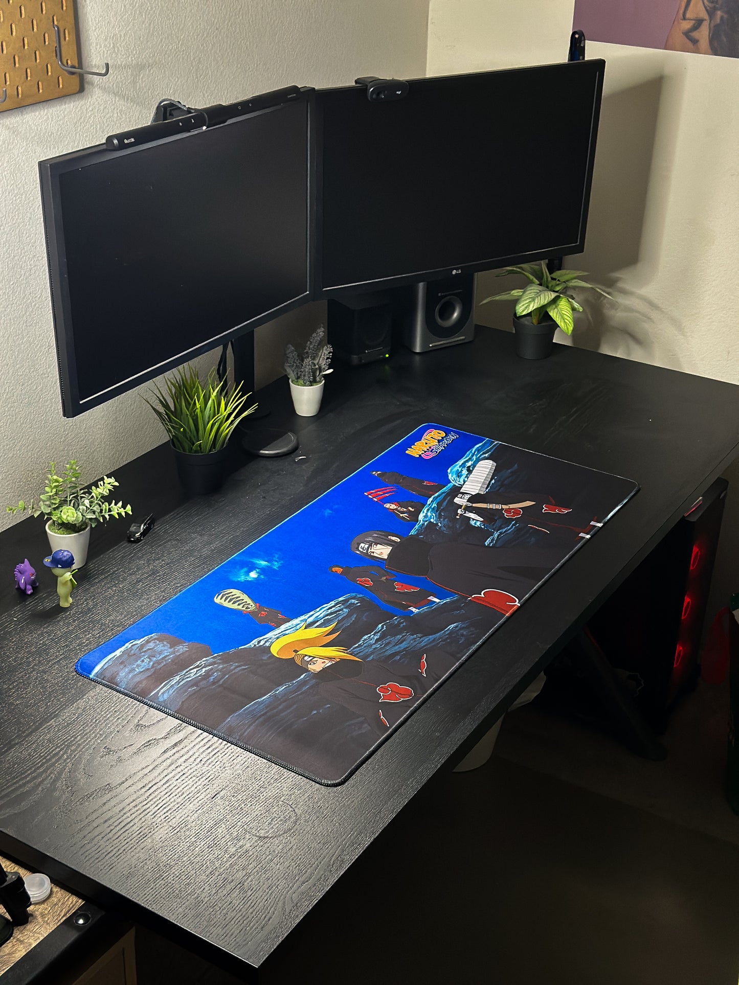 Naruto | Akatsuki Mousepad XL - Anime Deskmat, Trading Card Game Playmat