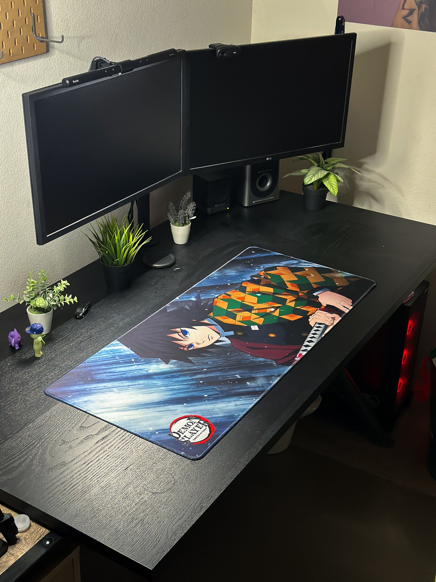 Demon Slayer | Giyu Mousepad XL - Anime Deskmat, TCG Playmat