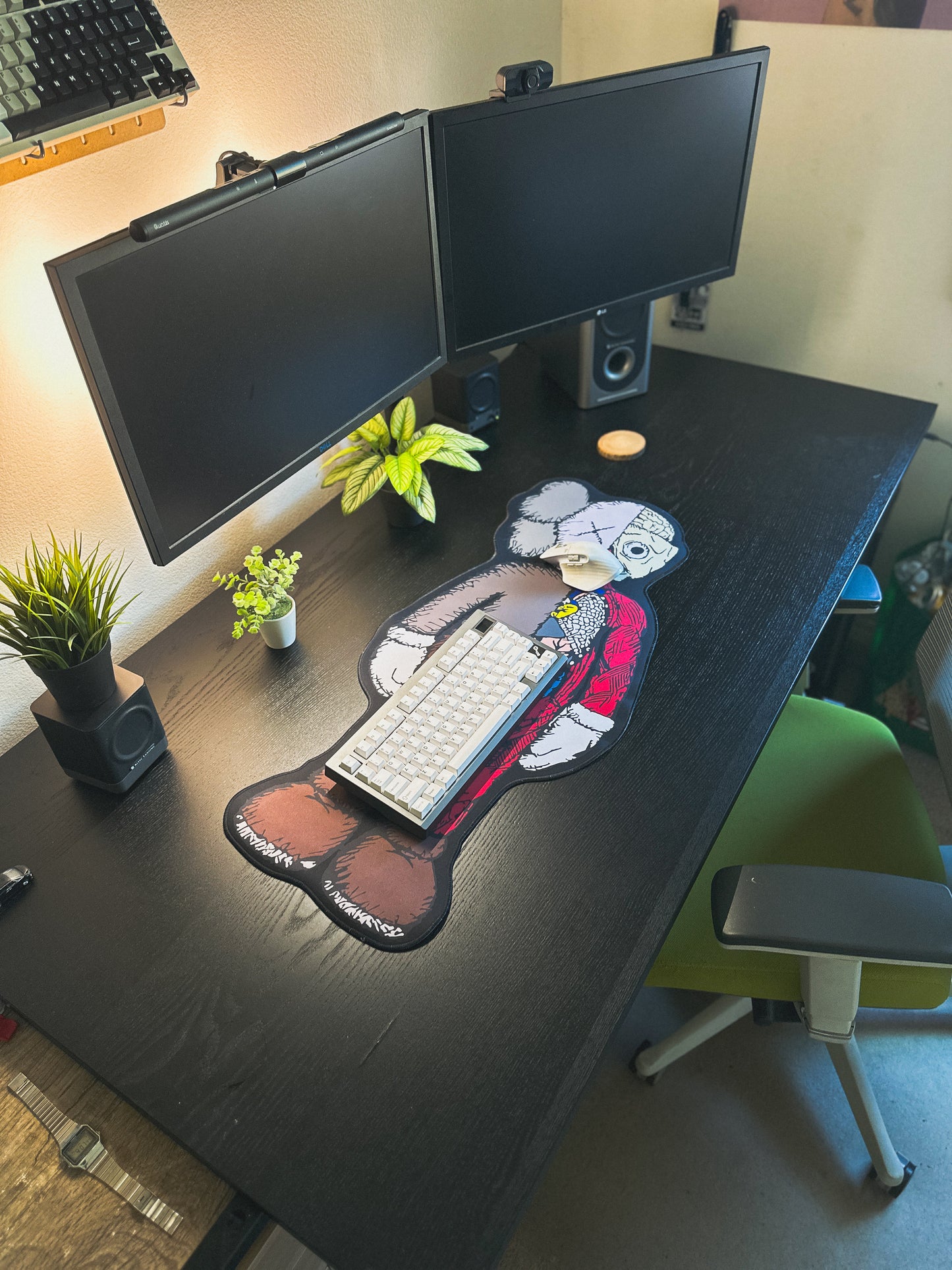 KAWS Anatomy Deskmat | 90x40cm, Die Cut, Streetwear Inspired