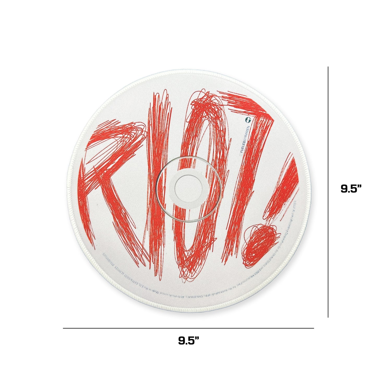 Paramore Riot Album CD Mousepad 9.5 x 9.5in