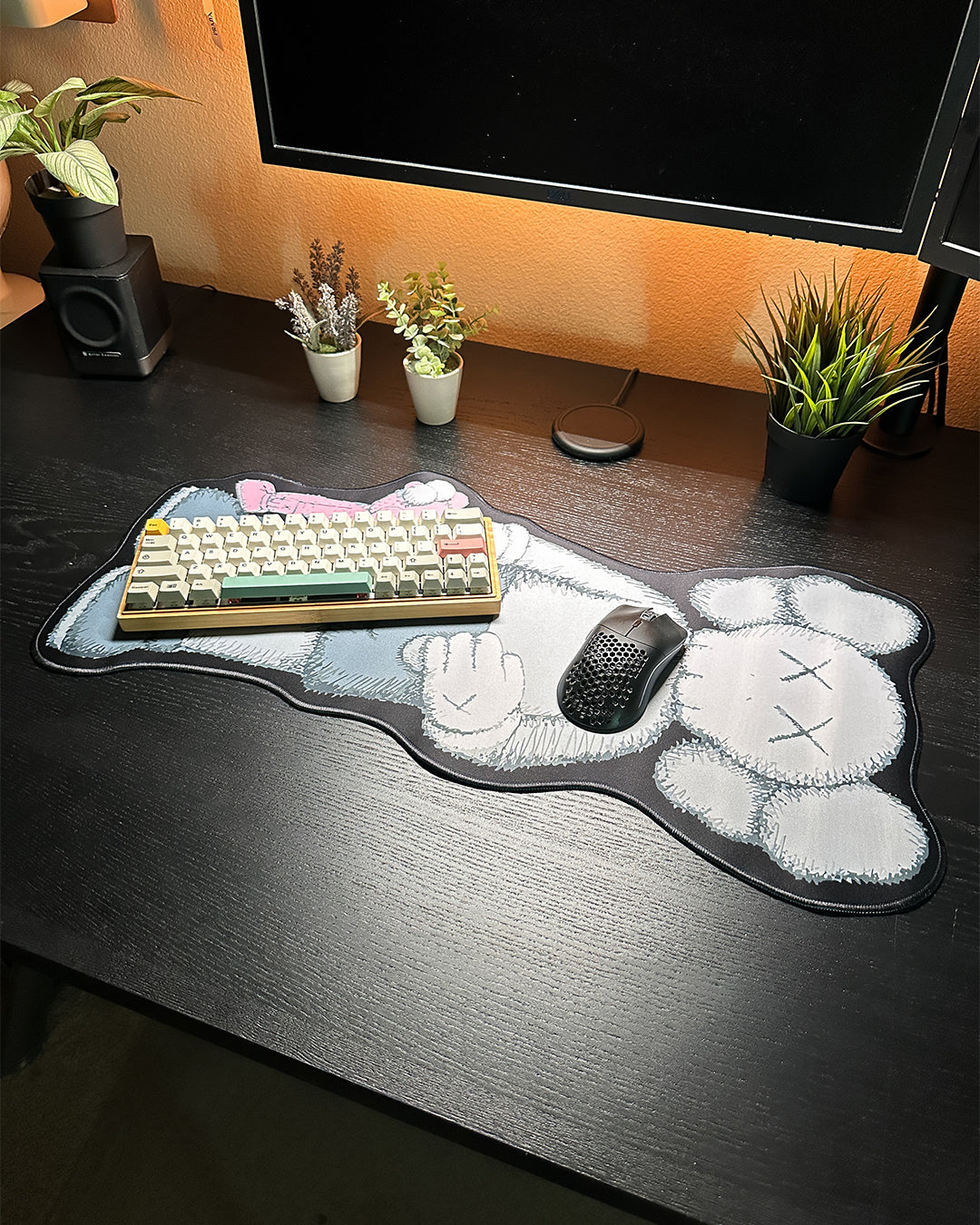 Kaws Companion Deskmat - Hypebeast Mousepad 27.5 x 14.5in