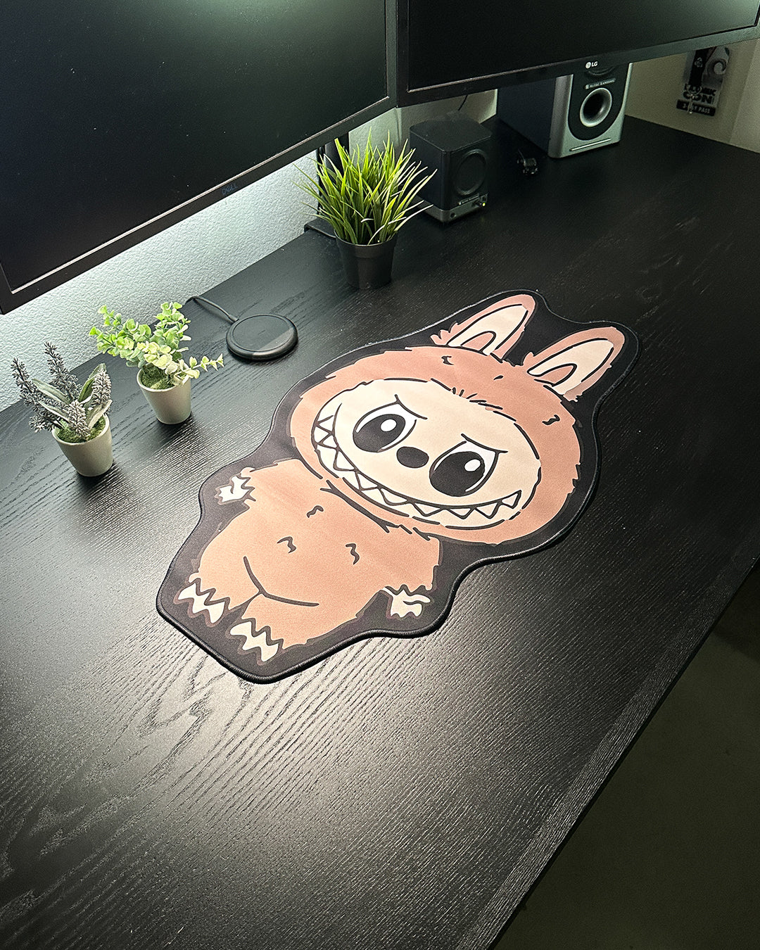 The Monsters Blind Box - Labubu Mousepad L - Die Cut Deskmat, TCG Playmat | 30" x 14.5" *1 of 4 Chance