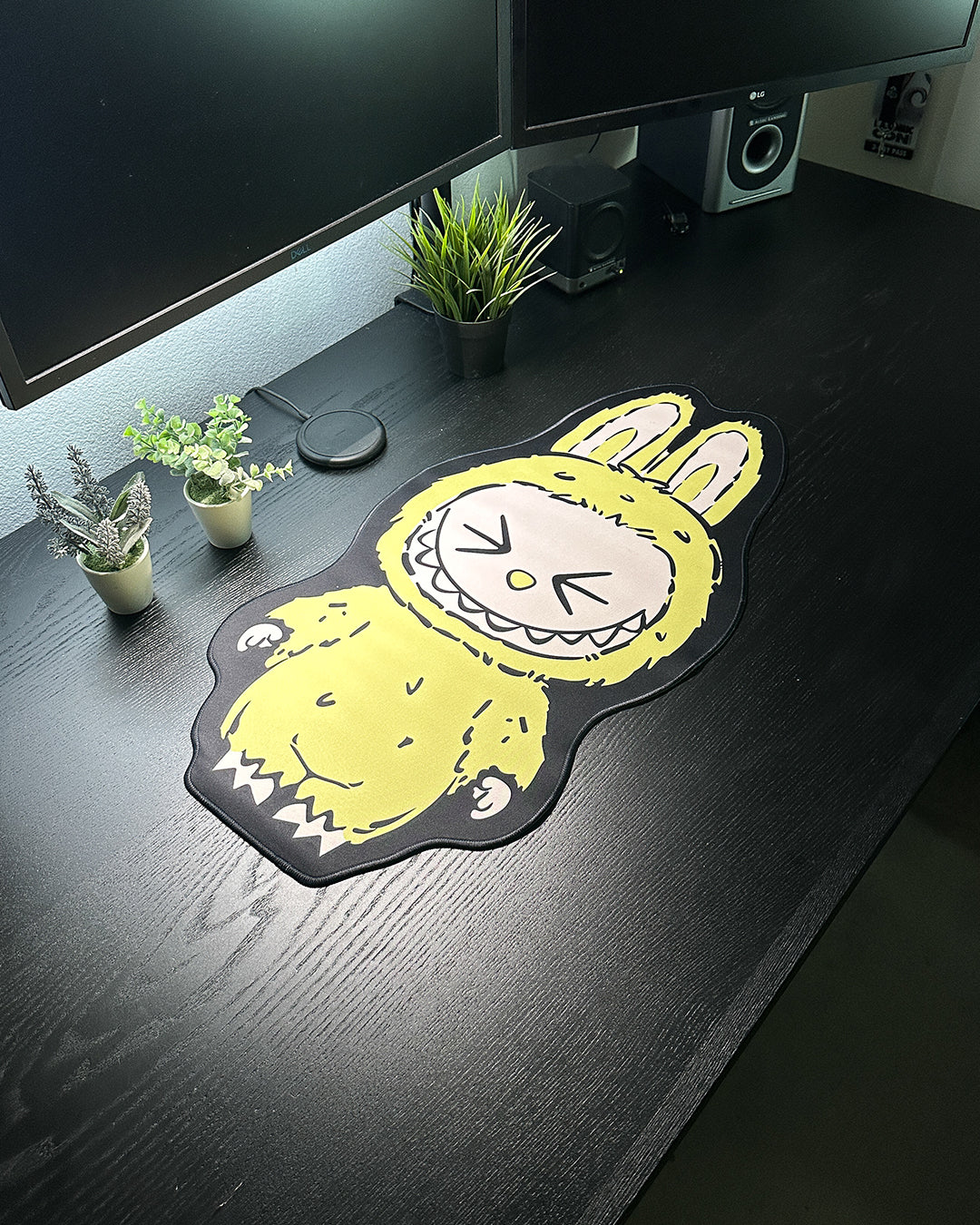 The Monsters Blind Box - Labubu Mousepad L - Die Cut Deskmat, TCG Playmat | 30" x 14.5" *1 of 4 Chance