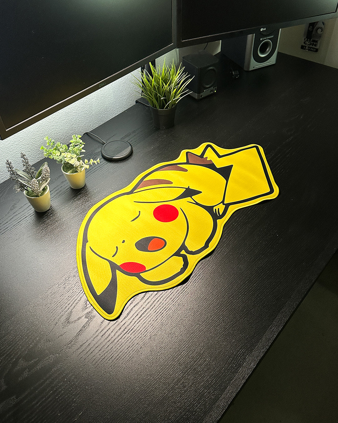 Pikachu Deskmat - Pokemon Mousepad 27.5 x 13in