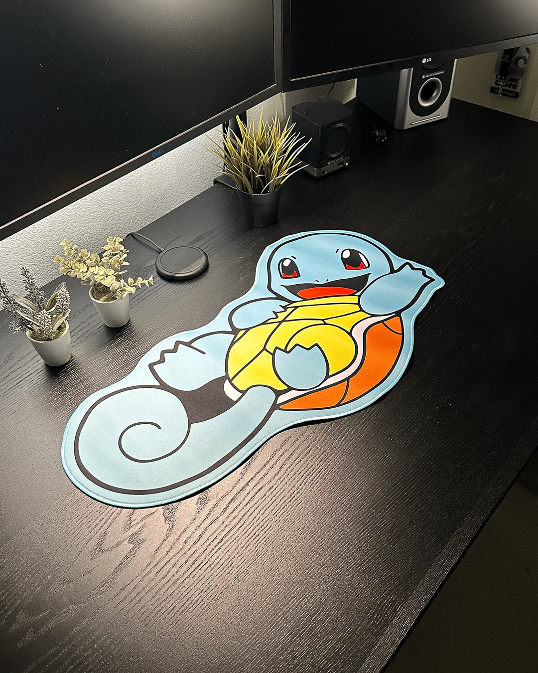 Squirtle Deskmat - Pokemon Mousepad 27.5 x 14.5in