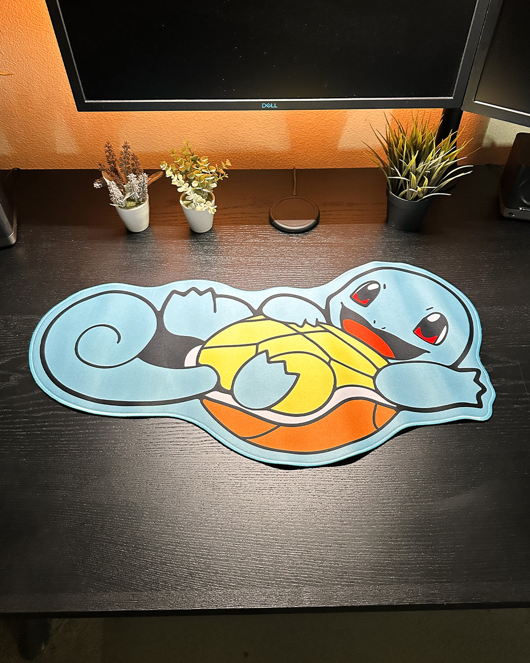 Squirtle Deskmat - Pokemon Mousepad 27.5 x 14.5in