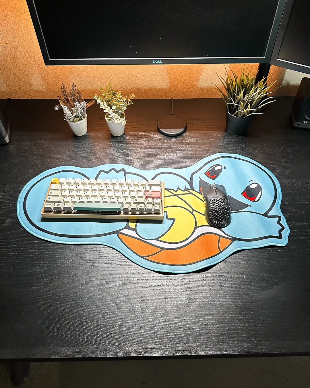 Squirtle Deskmat - Pokemon Mousepad 27.5 x 14.5in