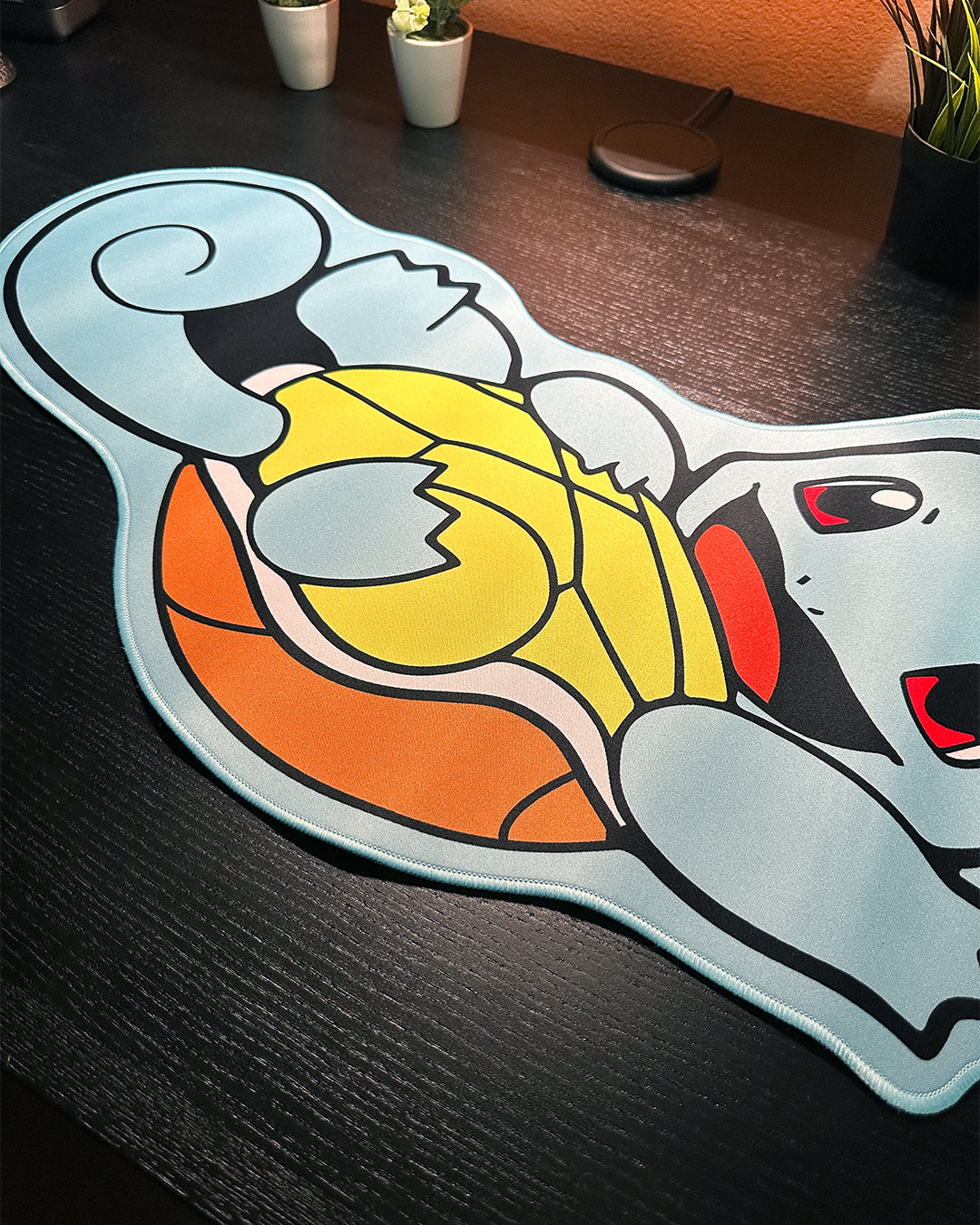 Squirtle Deskmat - Pokemon Mousepad 27.5 x 14.5in