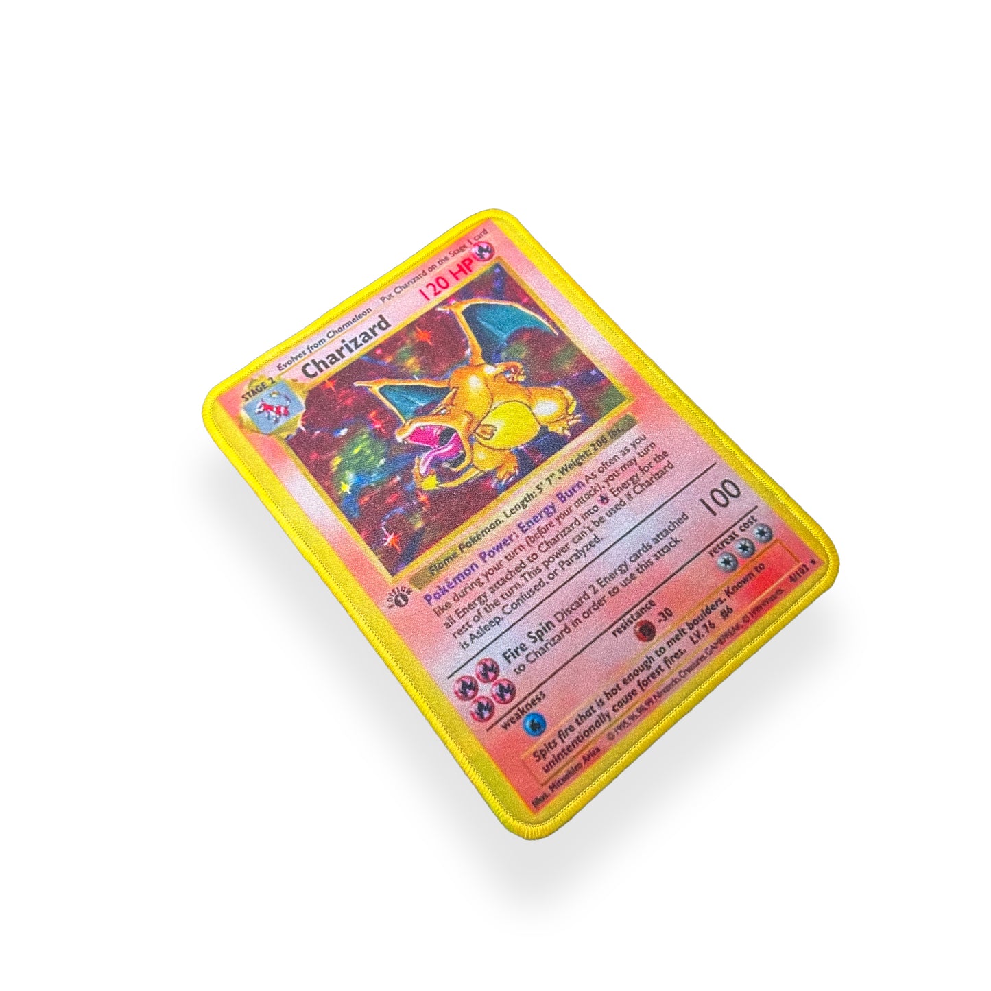 Pokemon Mousepad - Charizard Base Set TCG 10 x 7.5in