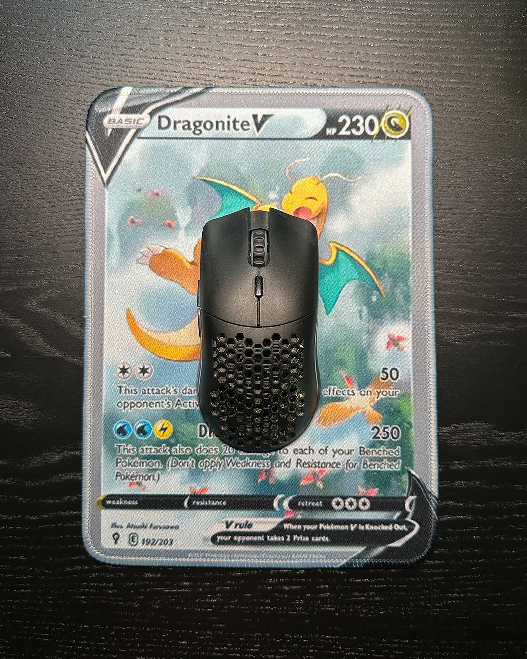 Pokemon Mousepad - Dragonite V TCG 10 x 7.5in