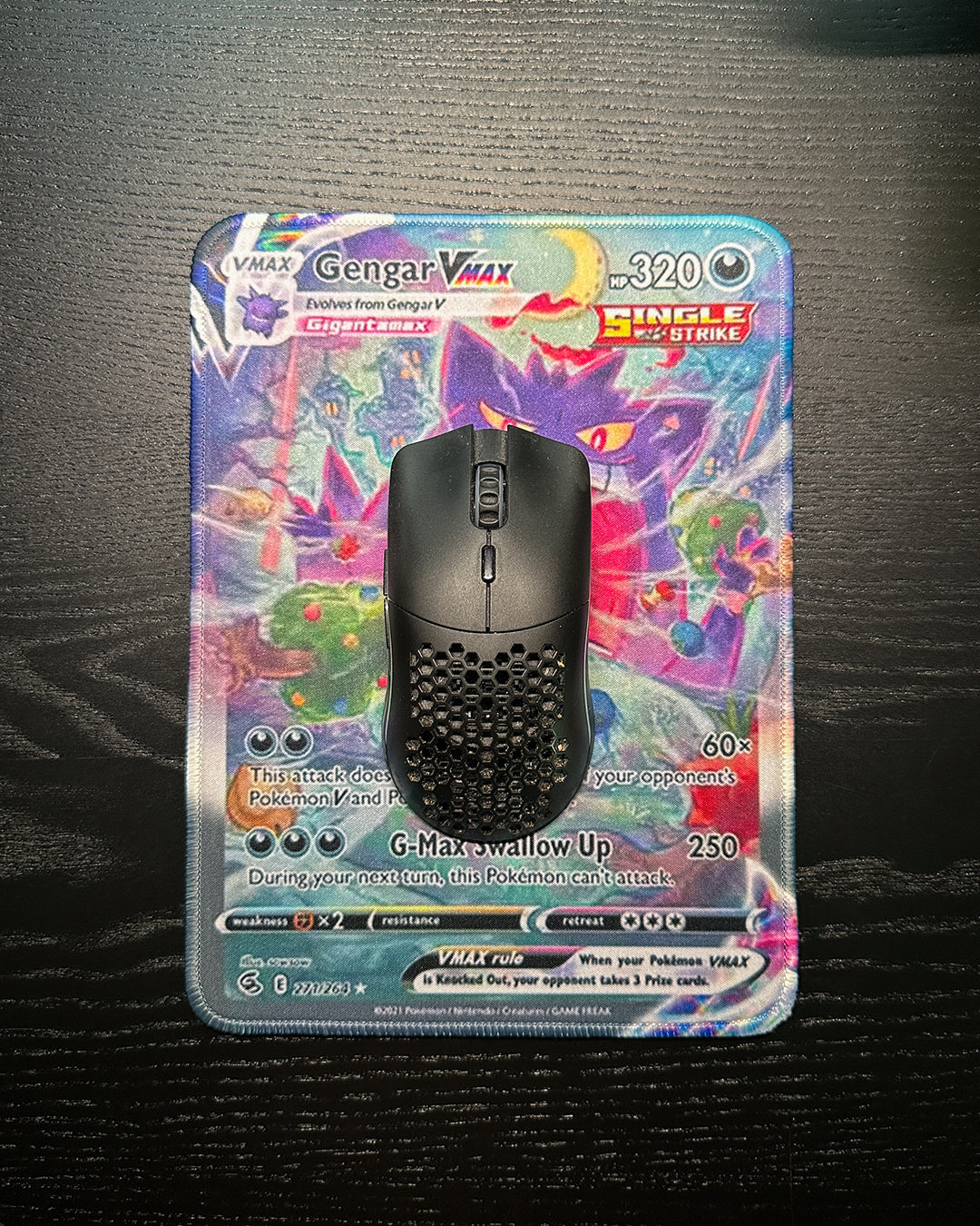 Pokemon Mousepad - Gengar Vmax TCG 10 x 7.5in