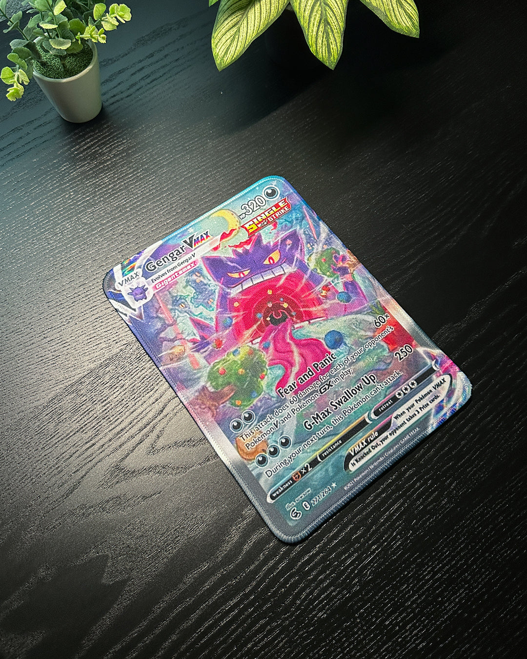 Pokemon Mousepad - Gengar Vmax TCG 10 x 7.5in