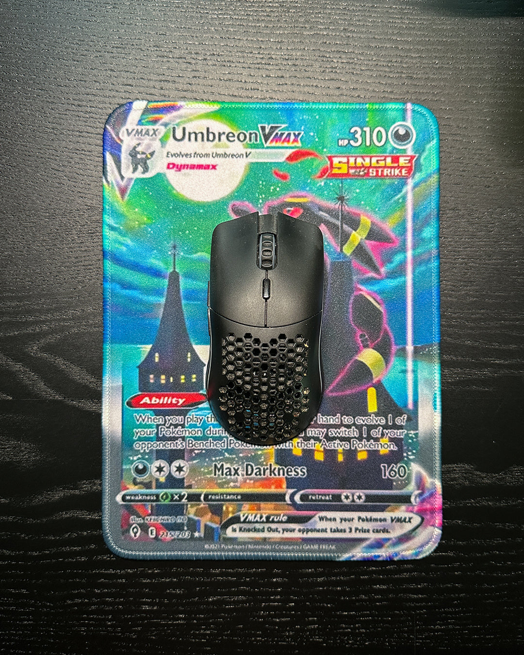 Pokemon Mousepad - Umbreon Vmax TCG 10 x 7.5in