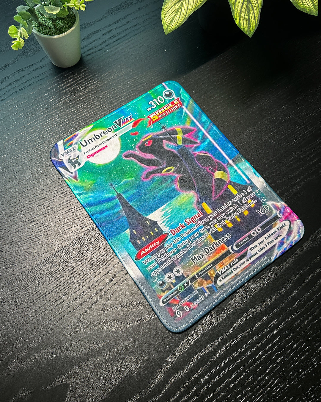Pokemon Mousepad - Umbreon Vmax TCG 10 x 7.5in