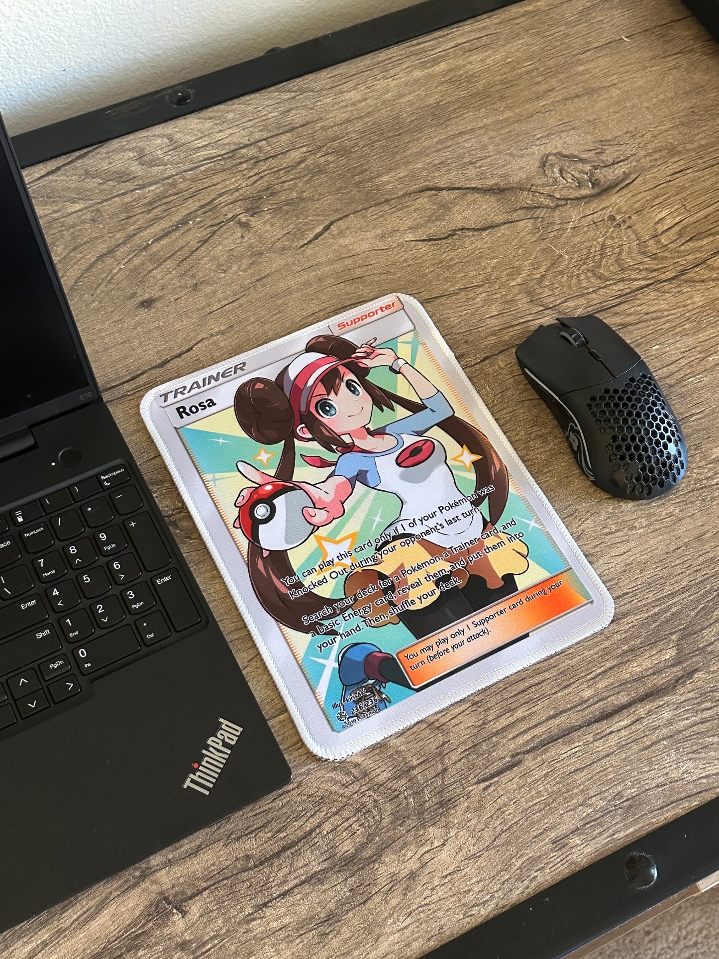 Pokemon Trading Card Game Trainer Mousepad - 10 x 7.5in