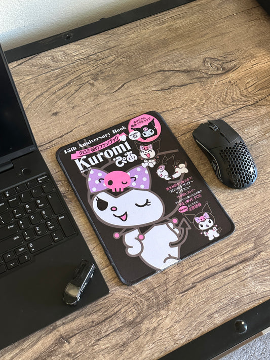 Sanrio Kuromi Mousepad - 10in x 7.5in