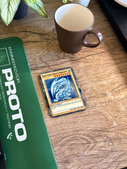 Anime Coaster Set, Wooden Coasters with Gloss Finish.