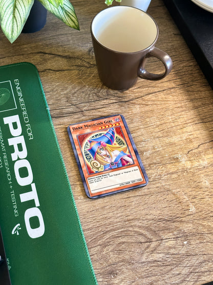 Anime Coaster Set, Wooden Coasters with Gloss Finish.