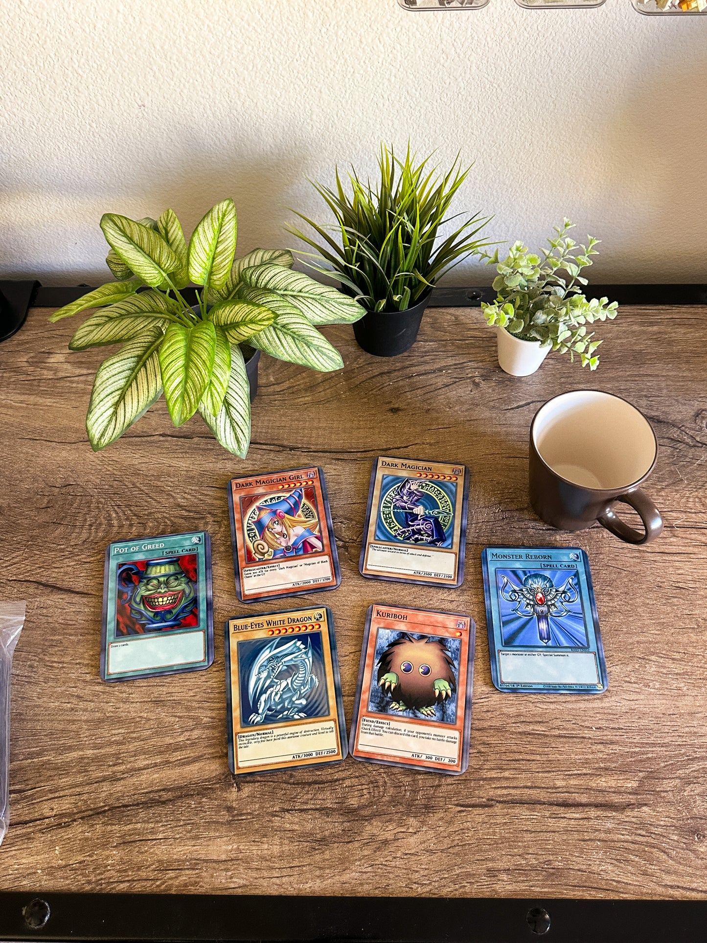 Anime Coaster Set, Wooden Coasters with Gloss Finish.