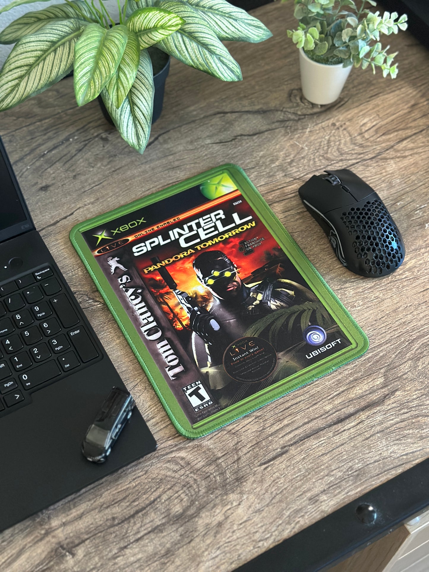 Xbox Game Cover Mousepad - 10 x 7.5in, Gamer Desk Decor
