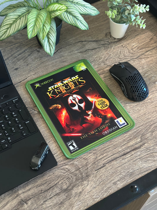 Star Wars The Old Republic II XBOX Game Cover Mousepad 10 x 7.5in - Gamer Desk Decor