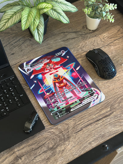 Deoxys VMAX Pokemon TCG Full Art Mousepad 10 x 7.5in - Gamer Desk Decor