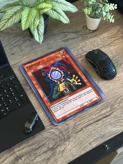 Copycat Yugioh TCG Mousepad 10 x 7.5in - Gamer Desk Decor