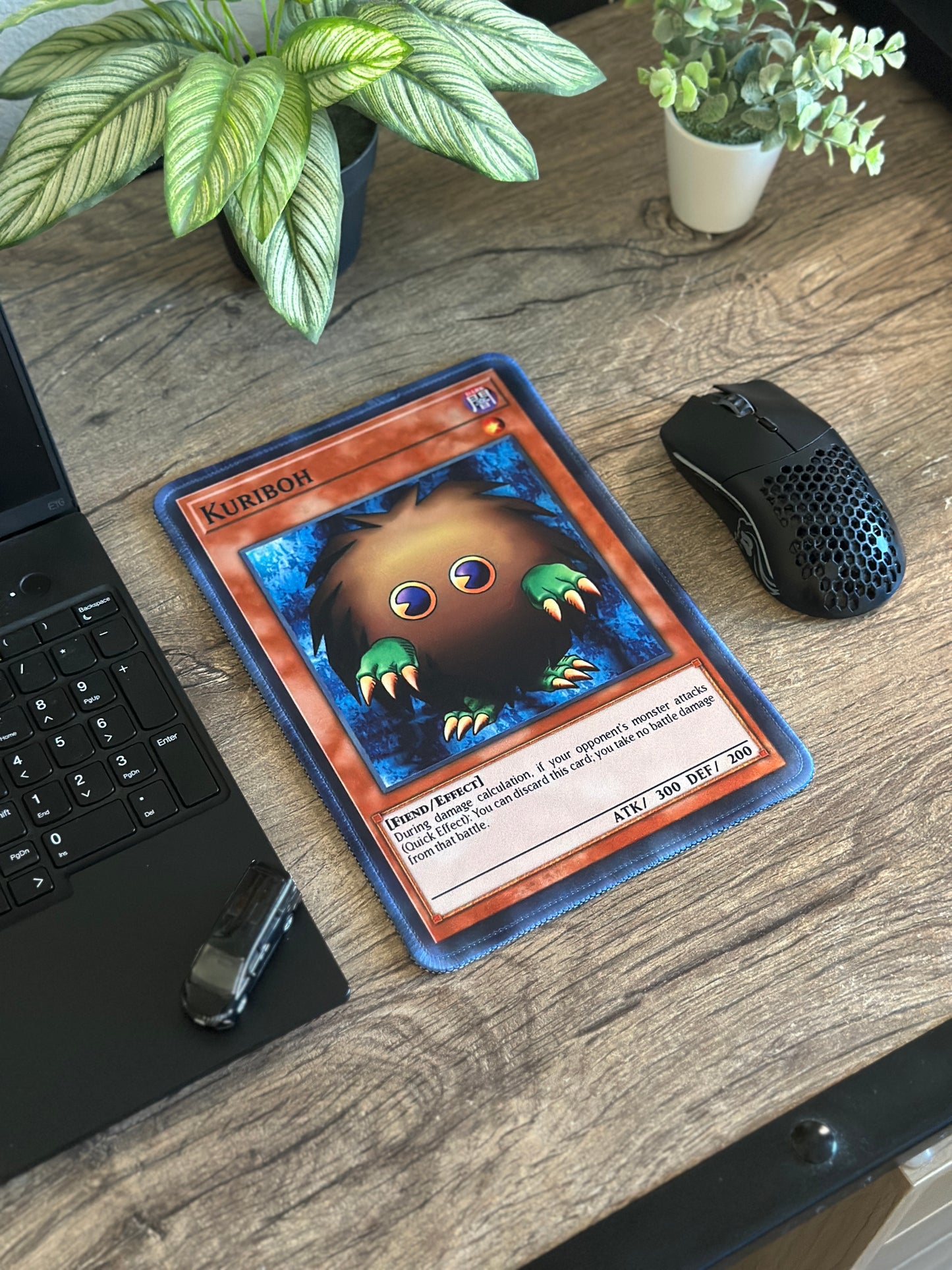 Kuriboh Yugioh TCG Mousepad 10 x 7.5in - Gamer Desk Decor