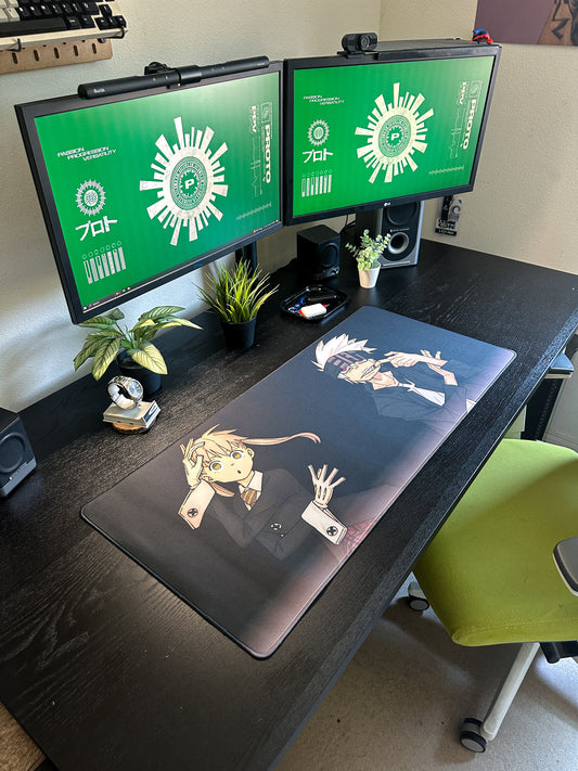 Soul Eater Inspired Deskmat | 90x40cm | Anime Inspired, Gamer Desk Decor