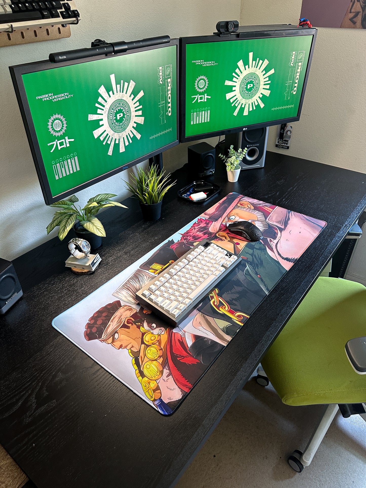 JoJo Portraits Deskmat | 90x40cm | Anime Inspired, Gamer Desk Decor