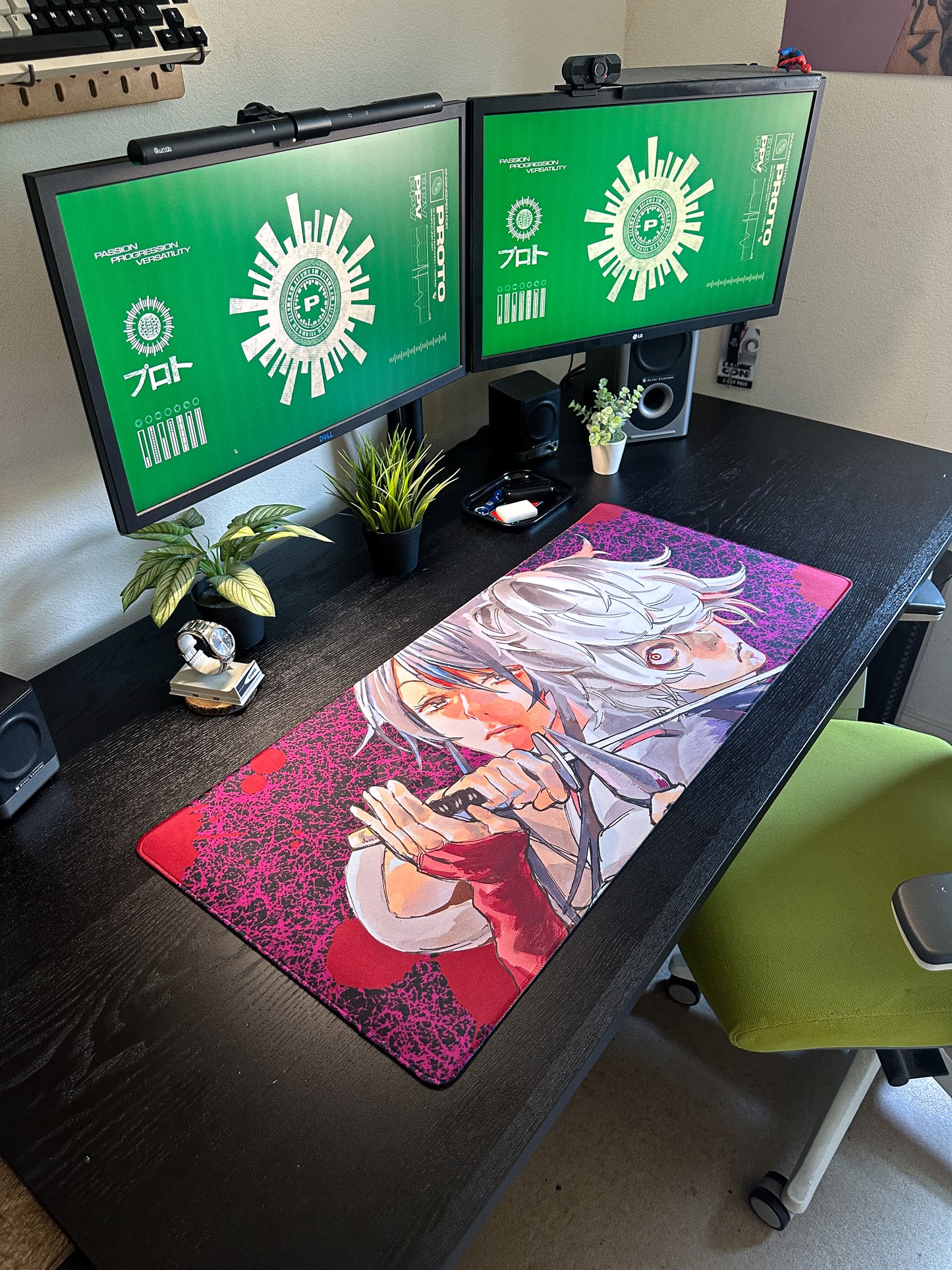 Hells Paradise Deskmat | 90x40cm | Anime Inspired, Gamer Desk Decor