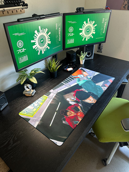 Bleach Aura Deskmat | 90x40cm | Anime Inspired, Gamer Desk Decor