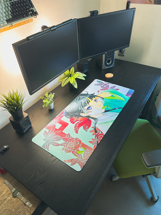 MaoMao Deskmat | 90x40cm | Anime Inspired