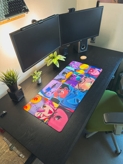 DanDaDan Deskmat | 90x40cm | Anime Inspired