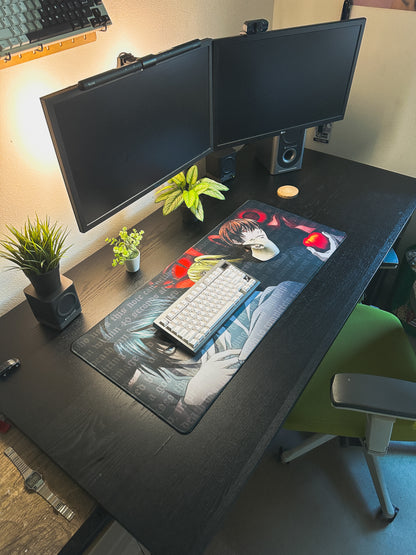 Death Note Script Deskmat | 90x40cm | Anime Inspired