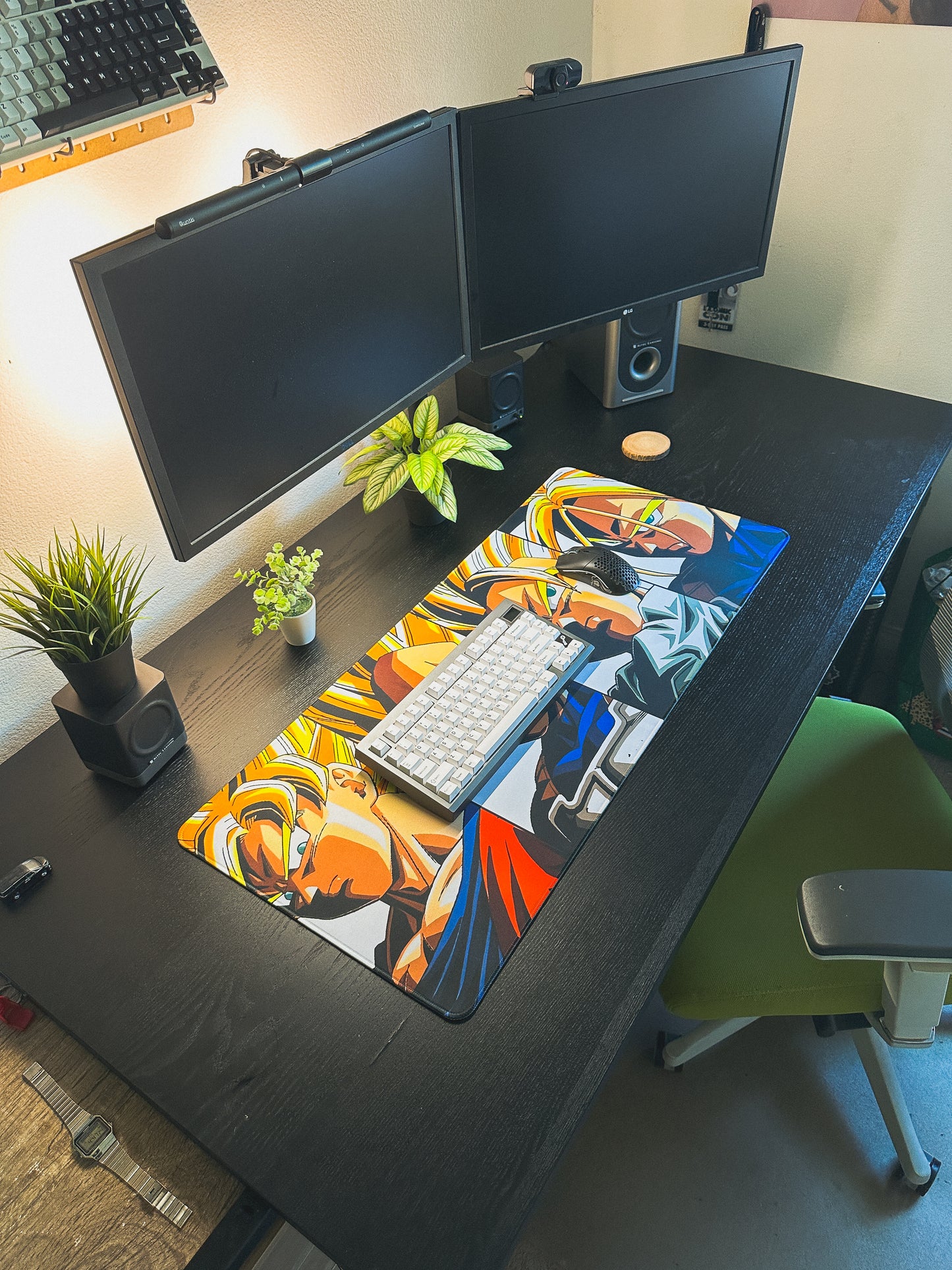 DBZ Saiyans Deskmat | 90x40cm | Anime Inspired