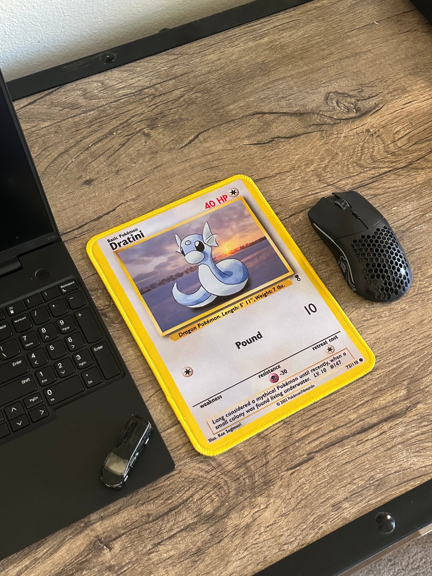 Pokemon Trading Card Game Base Set Mousepad - 10 x 7.5in
