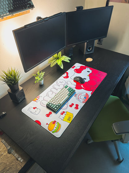 Hello Kitty Deskmat | 90x40cm | Sanrio Inspired