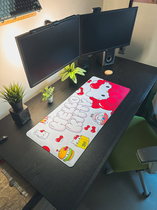 Hello Kitty Deskmat | 90x40cm | Sanrio Inspired