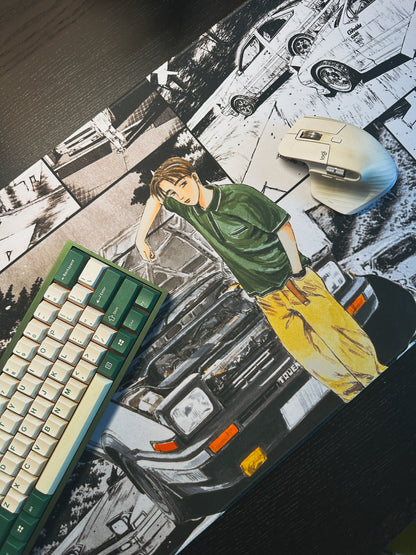 Initial D AE86 Deskmat | 90x40cm | Anime Inspired