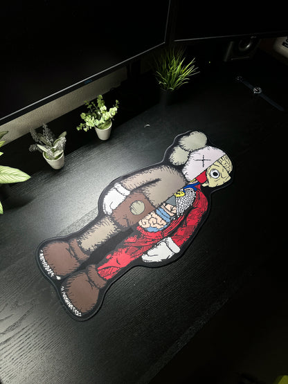 Kaws Companion Deskmat - Hypebeast Mousepad 27.5 x 12.5in