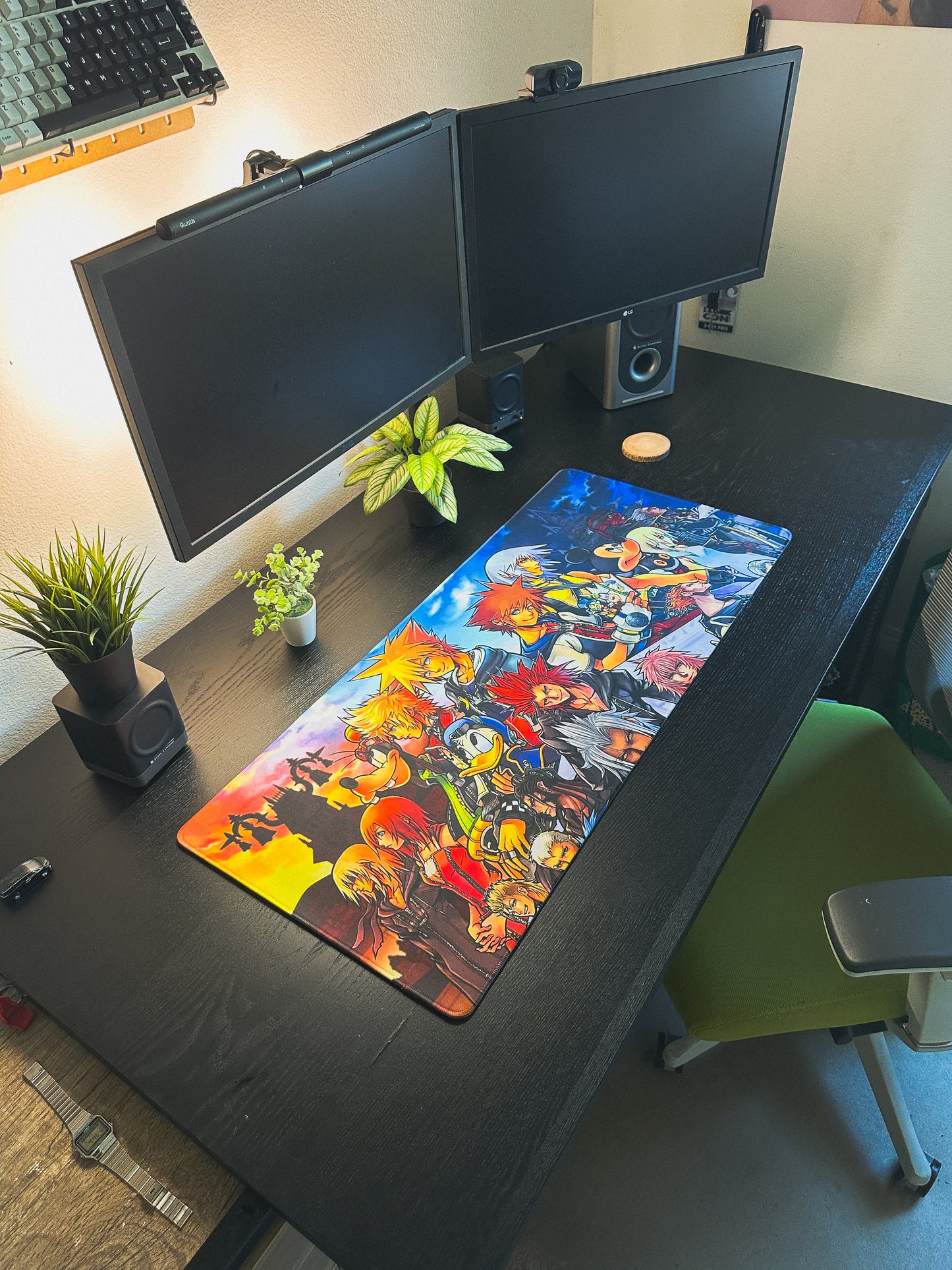 Kingdom Hearts Group Deskmat | 90x40cm | Anime Inspired
