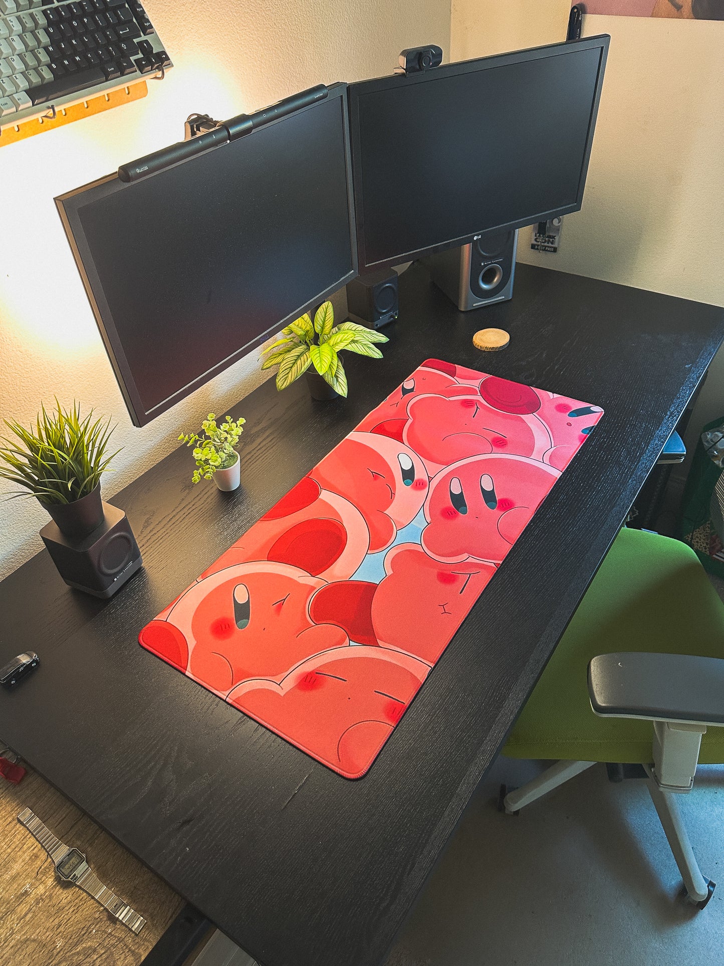 Kirby Overlay Deskmat | 90x40cm | Anime Inspired