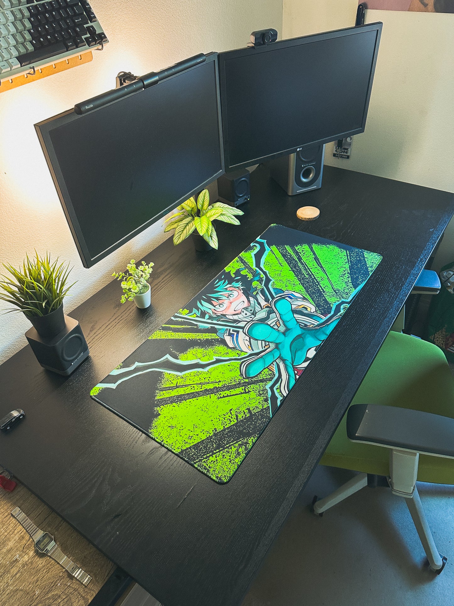 Deku Full Cowl Deskmat | 90x40cm | Anime Inspired