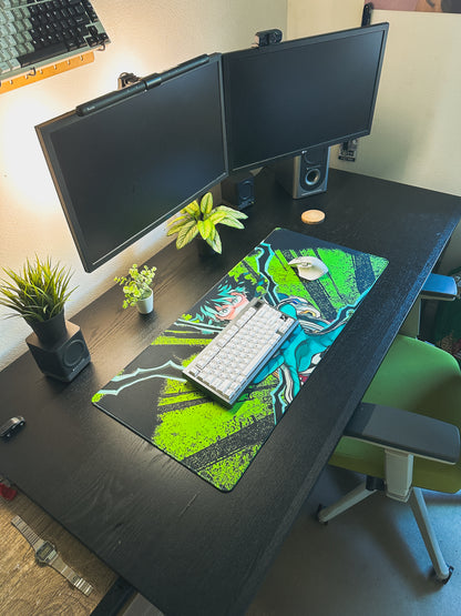 Deku Full Cowl Deskmat | 90x40cm | Anime Inspired